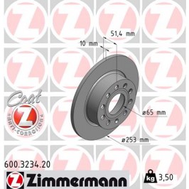 Zimmermann Brake Kit for MERCEDES-BENZ SPRINTER 4-t Pritsche